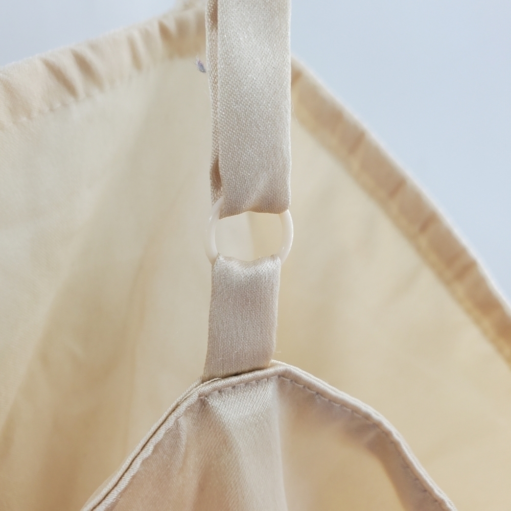 Victoria Secret vintage ivory satin finish and sheer trim camisole M - Picture 6 of 15